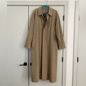 Burberry Tan Men's Trench Coat